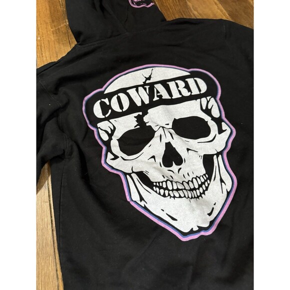 Independent Trading Company Avista Avion COWARD Graphic Hoodie Small - Picture 4 of 10